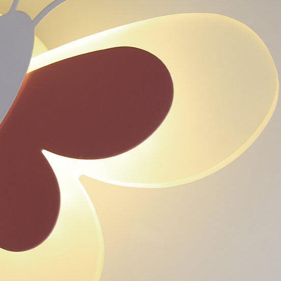 Norvo | LuminoArt – Vegglampe LED kreativ formet som en sommerfugl med 1 lys i akryl