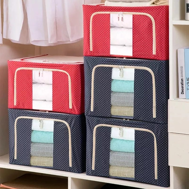 Folding Storage Box For Clothes - 55 Ltr Norvo