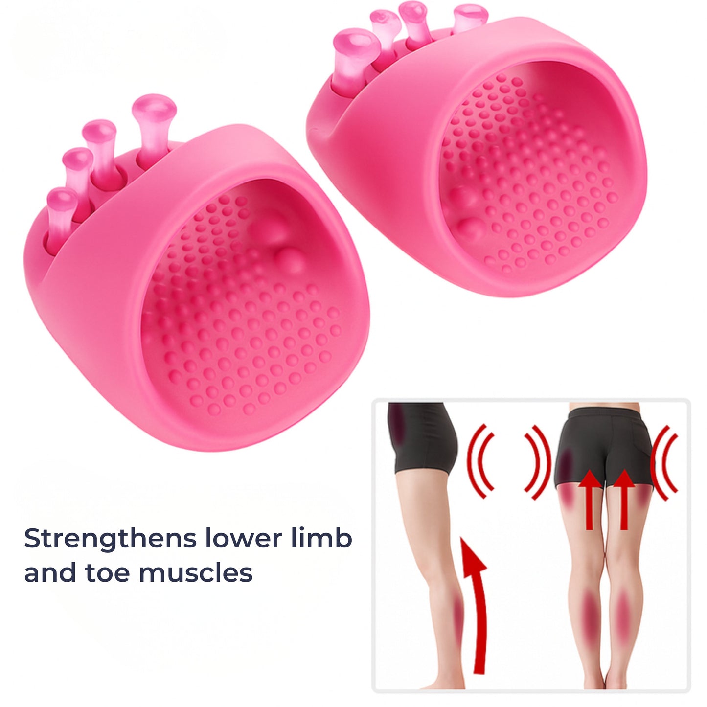 Toe Separator Design – Non-Slip Sole – Fot smerte lindring & Holdningsstøtte Norvo