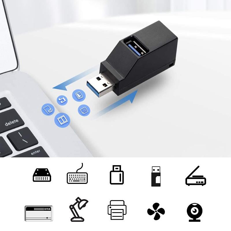 Norvo | 3-Port Tiny USB Hub
