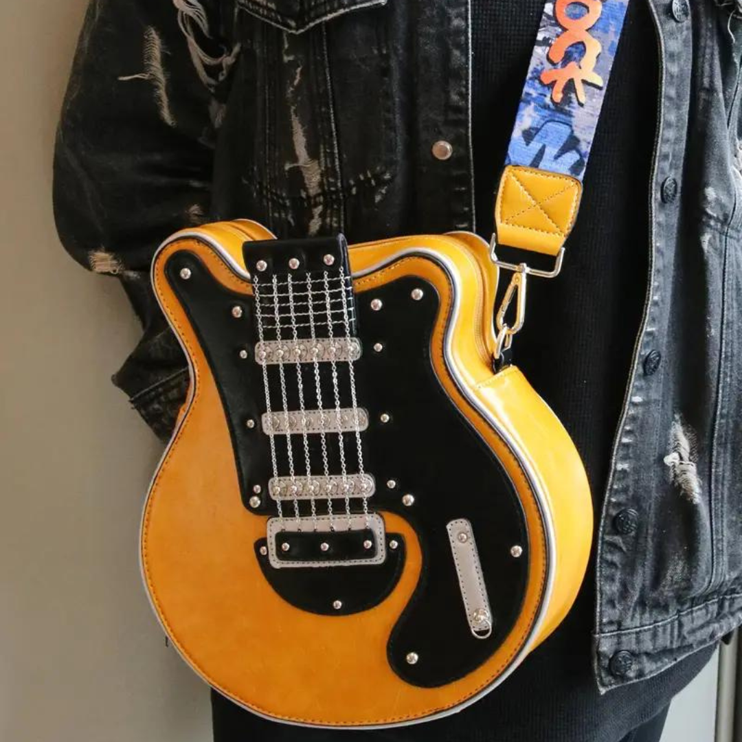 Norvo | Hev stilen din med Rockstar gitarveske skulderveske chic