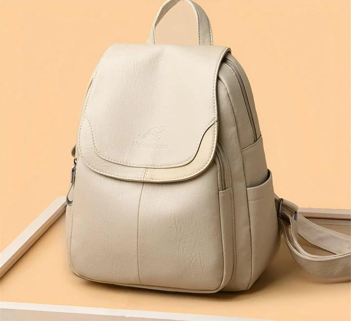 Norvo | Vintage Leather Women's Backpack - Isabella