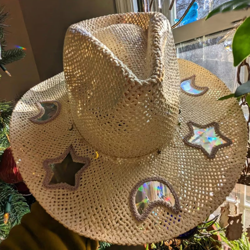 Norvo | Cowgirl Straw Prism Hat