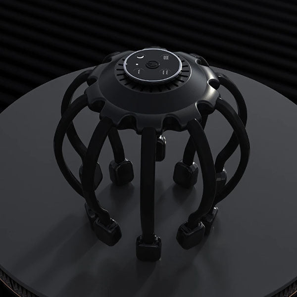 Norvo | Elektrisk Octopus Hode Massør - Beste Hode Massasje Maskin med Vibrasjons Terapi