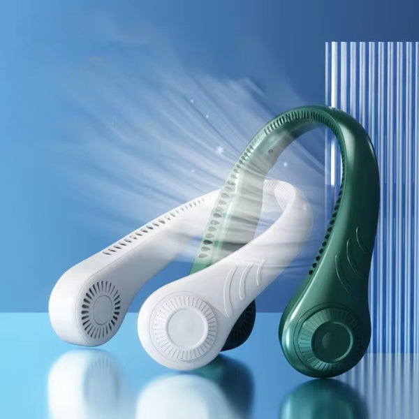 Norvo | Bærbar Nakkevifte - Håndfri Kjølevifte for Personlig Komfort