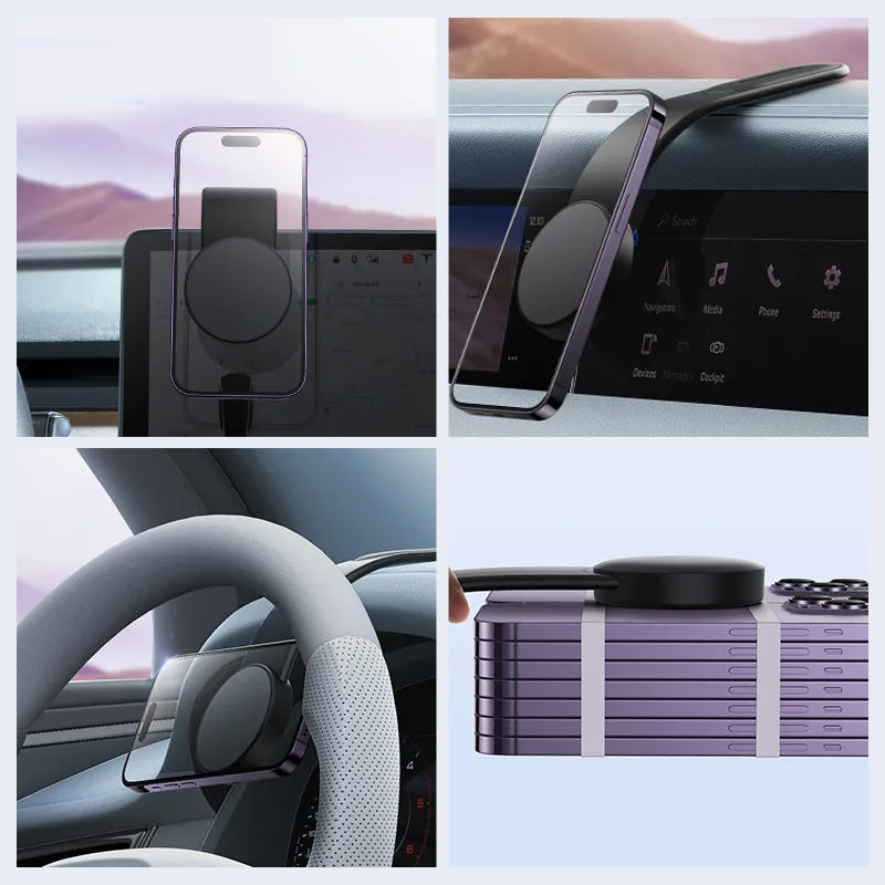 Norvo | Sammenleggbar telefonholder med sterk magnet