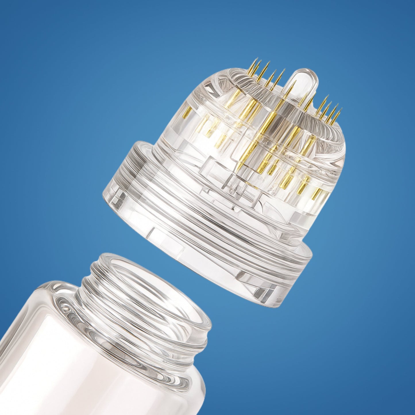 Presise mikronåler – Utbyttbart hode – Øk serumabsorpsjonen for strålende hud Norvo