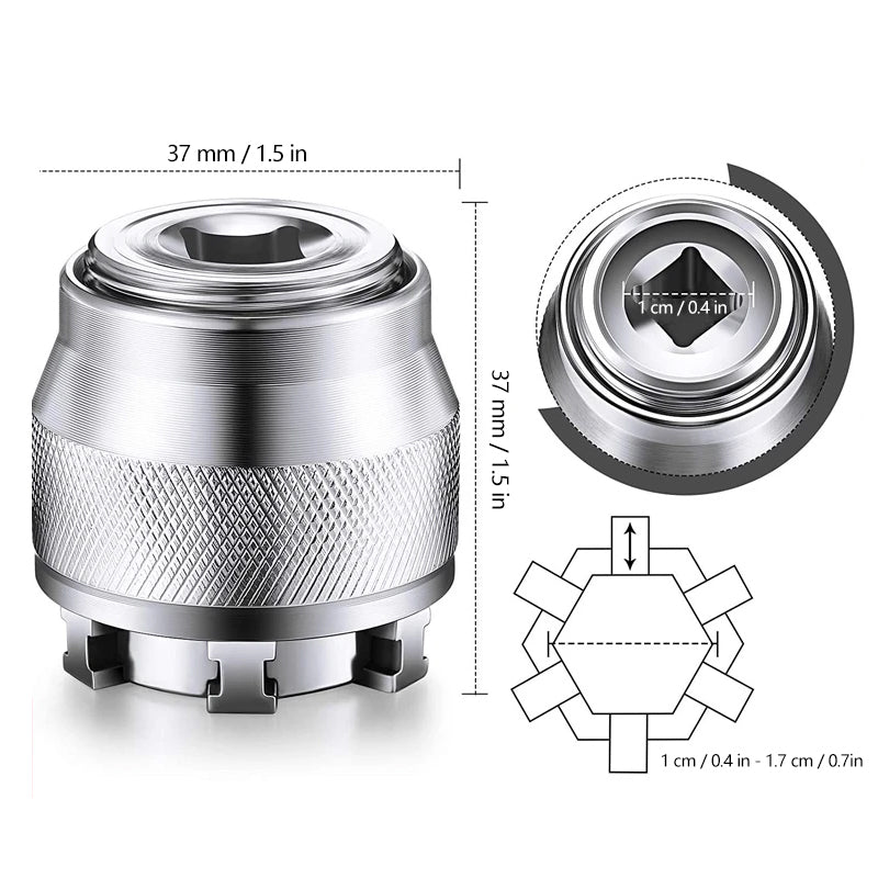 Norvo | Multifunksjonell Universalnøkkel - Universalt Vedlikeholdsverktøy