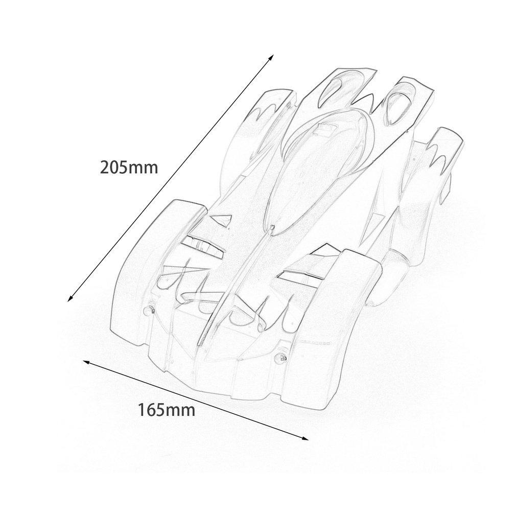 Norvo | RC Veggklatring Elektrisk Bil
