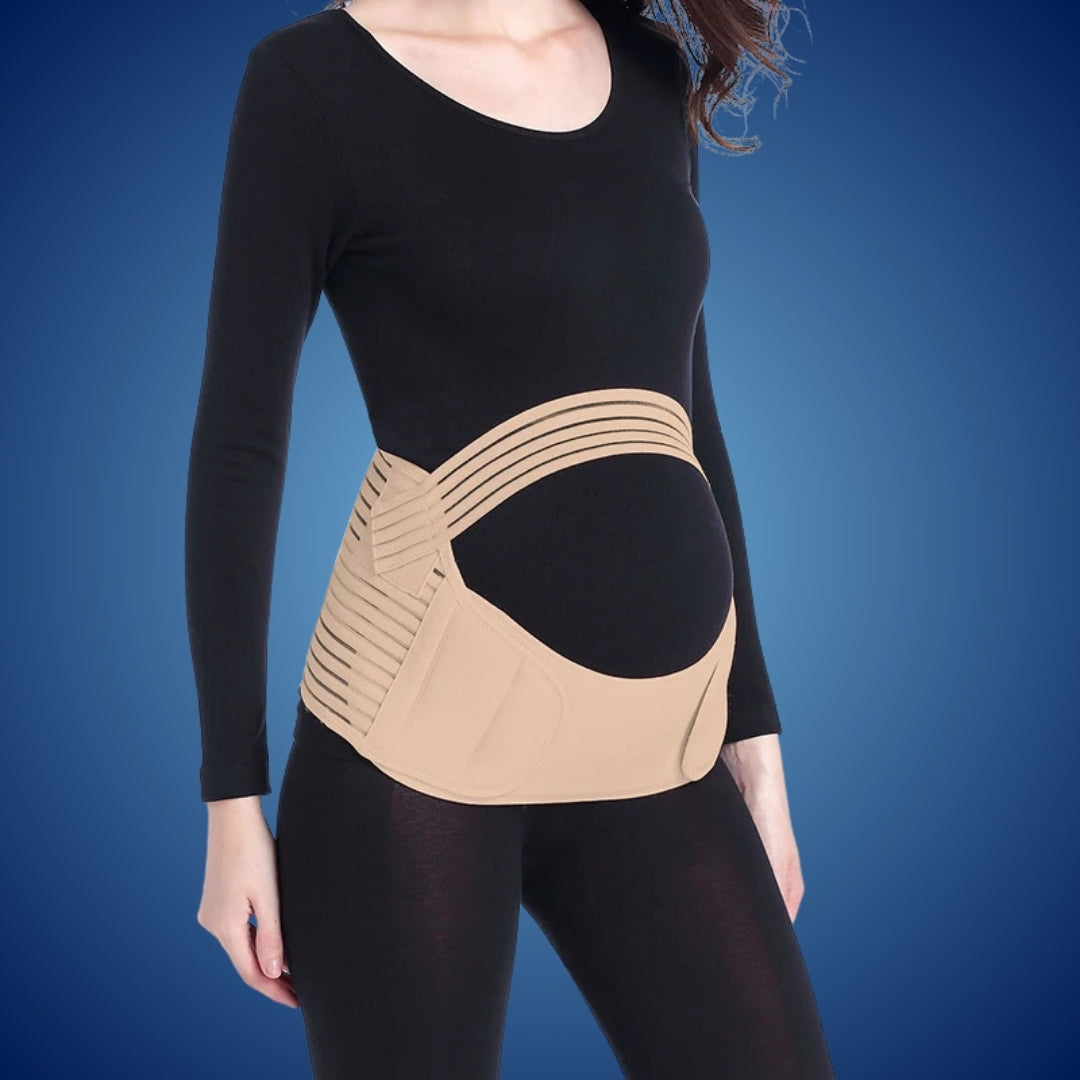 Støttebelte for gravide – Rygg- og bekkenstøtte – Holdningskomfort – Stabilitet og restitusjon Norvo