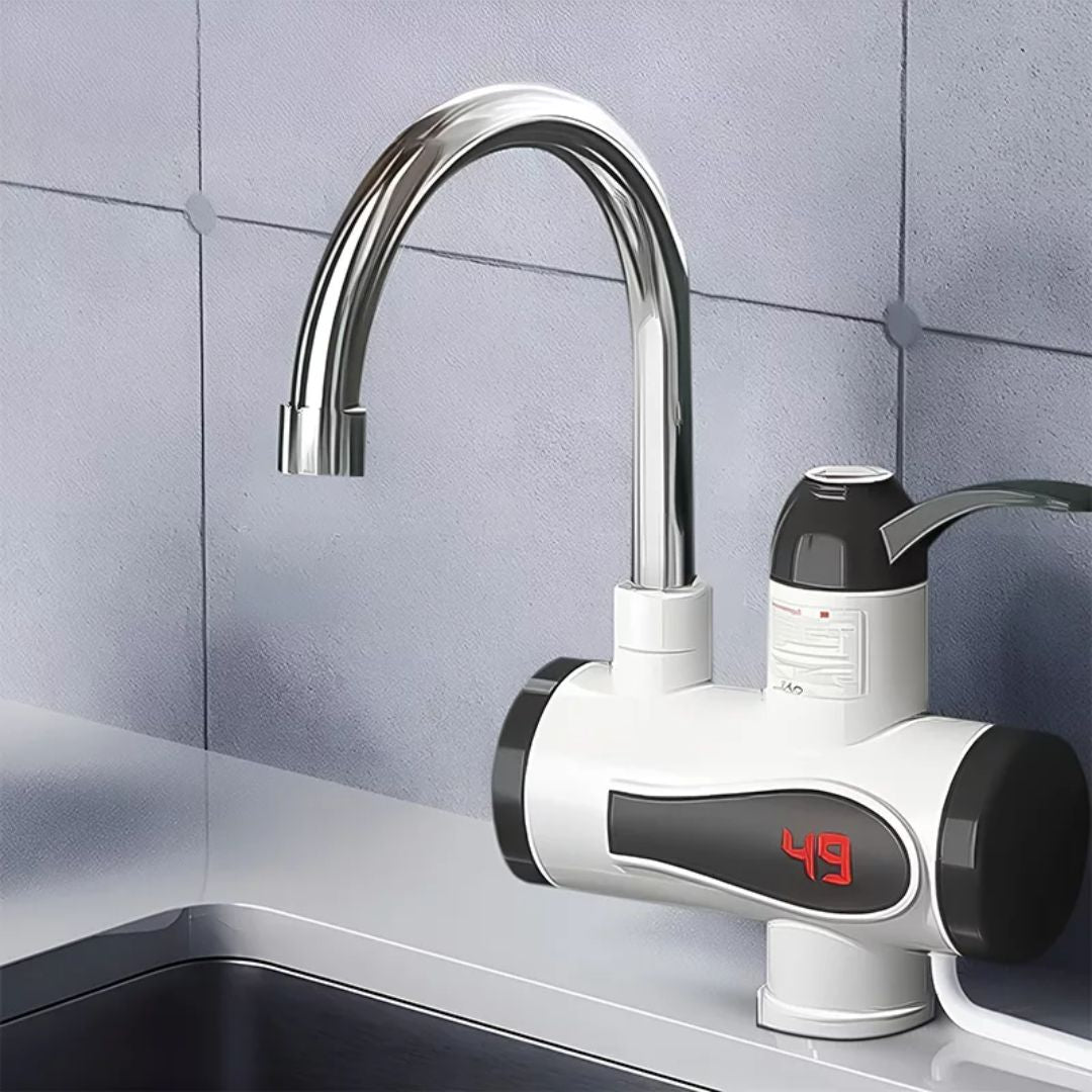 AquaSwift | Instant varmtvannstap – tankløs design – kompakt energieffektiv enhet – ideell for kjøkken og bad Norvo