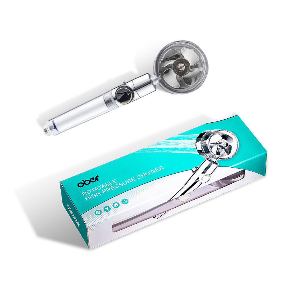 Norvo | Ober® Vannbesparende Flow 360° svingende høytrykksdusj, med luksuriøs emballasje