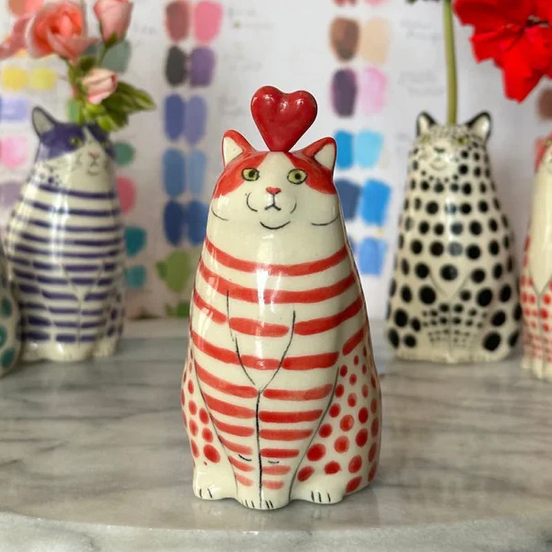 Norvo | Dotted Cat Vase