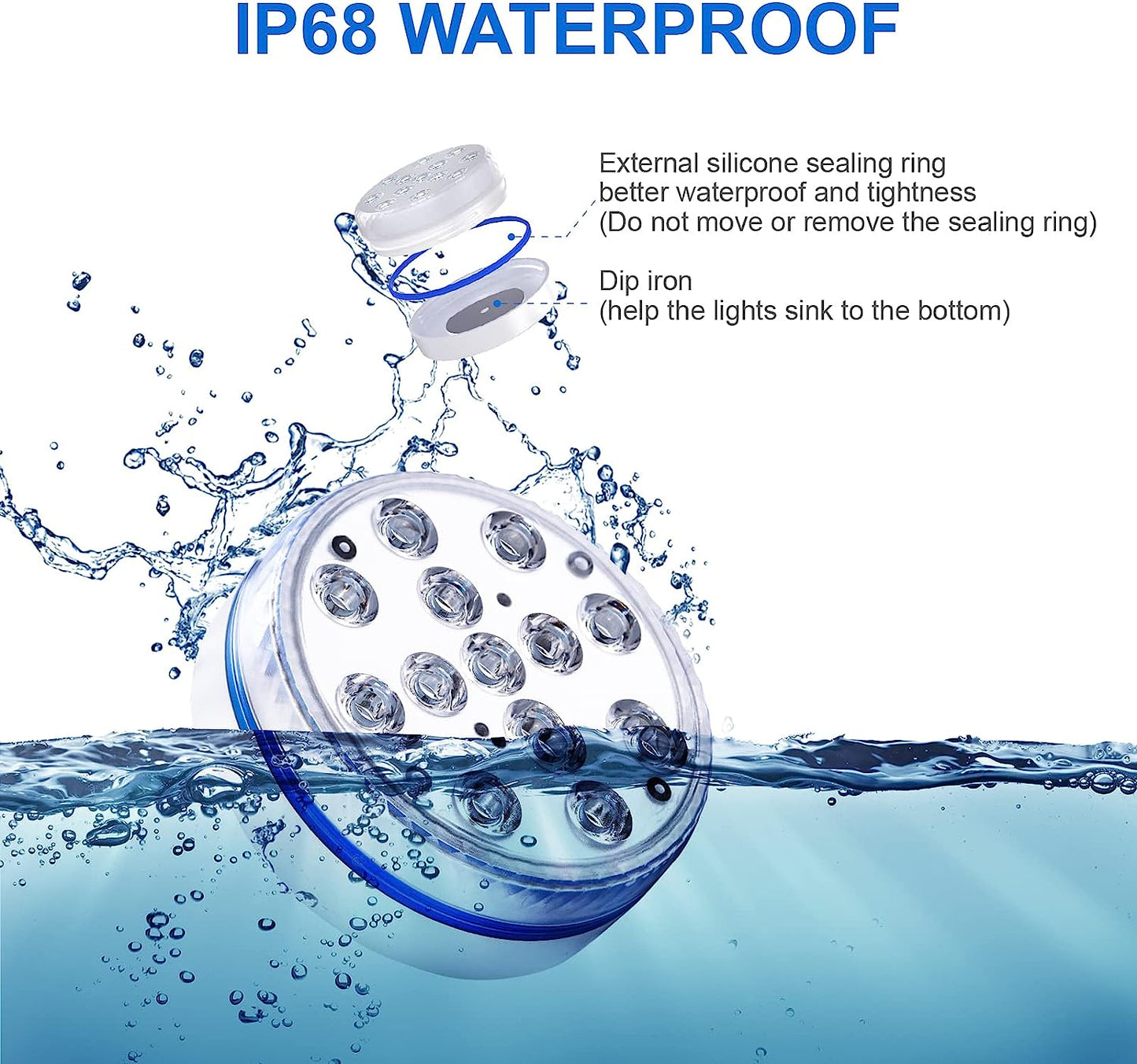 Norvo | LED bassybelysning (4-pakning)