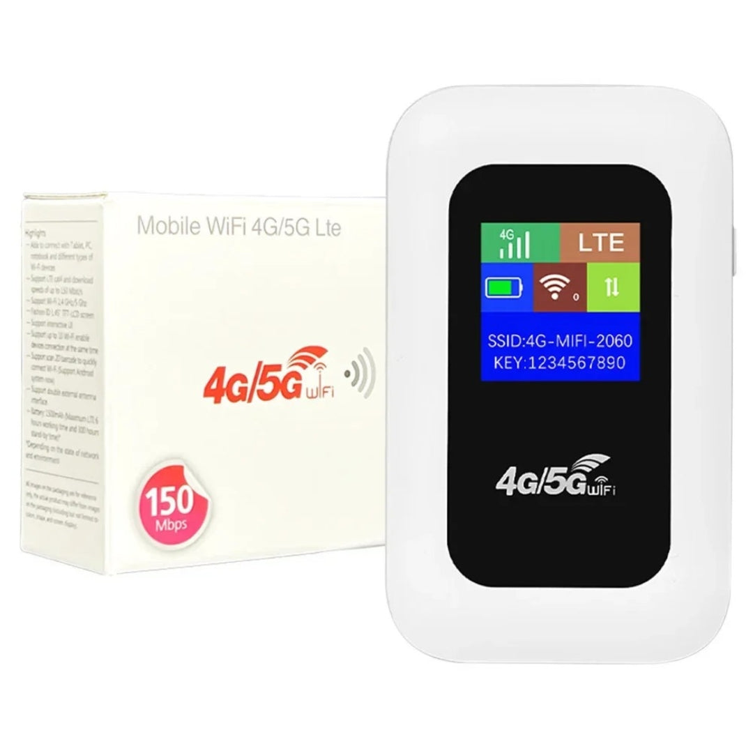 Norvo | WiFi-ruter for reise – 5G WiFi-dongle for sømløs tilkobling hvor som helst
