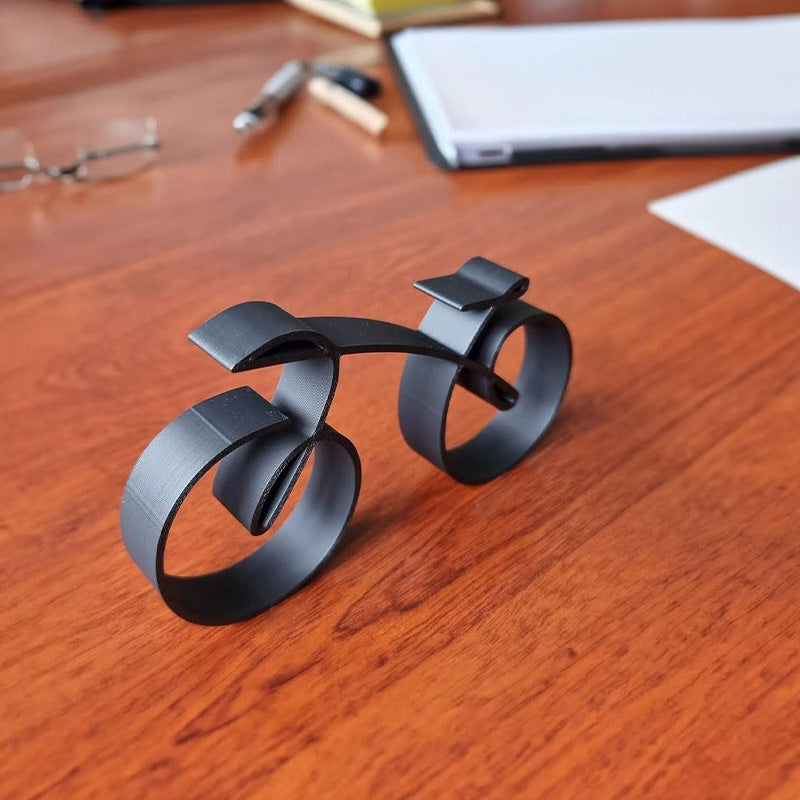 Norvo | Velaro Sykkel Skulptur | Minimalistisk Trådramme Design | Jern Svart | Gaveide for Sykkelentusiaster