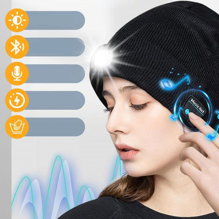 Norvo | LED Bluetooth Lue med Avtakbare Høyttalere