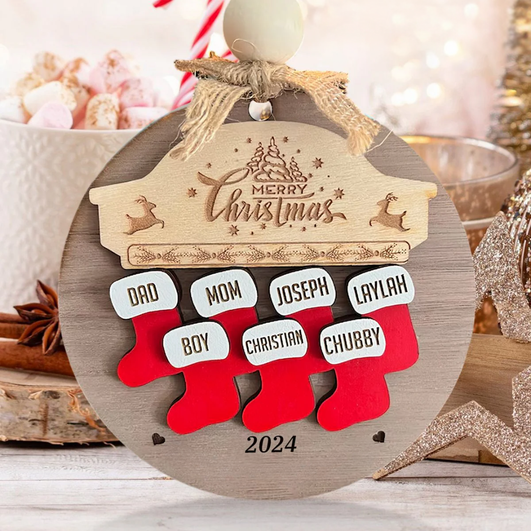 Julekule i personlig tre-design Norvo