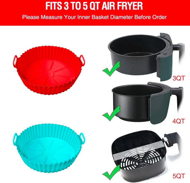 Norvo | Silikon Air Fryer Tray