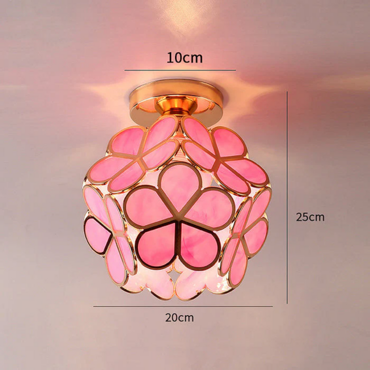 Norvo | Luksus Glass Blomst Taklampe