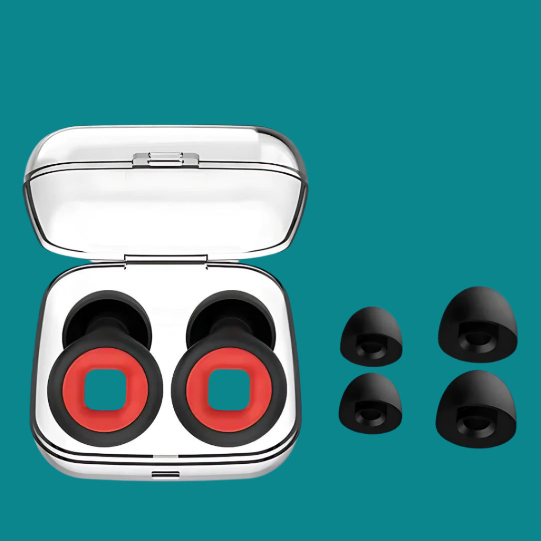 Norvo | Støydempende Soveørepropper for Behagelig Hvile | SilentGuard Ørepropper for Bedre Søvn & Lydblokkerings