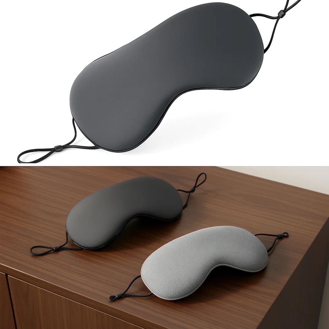 Dual-Temperature Varm og Kald Sider – Full-dekning Blackout Design – For Reisende og Lys-sensitive Sover Norvo