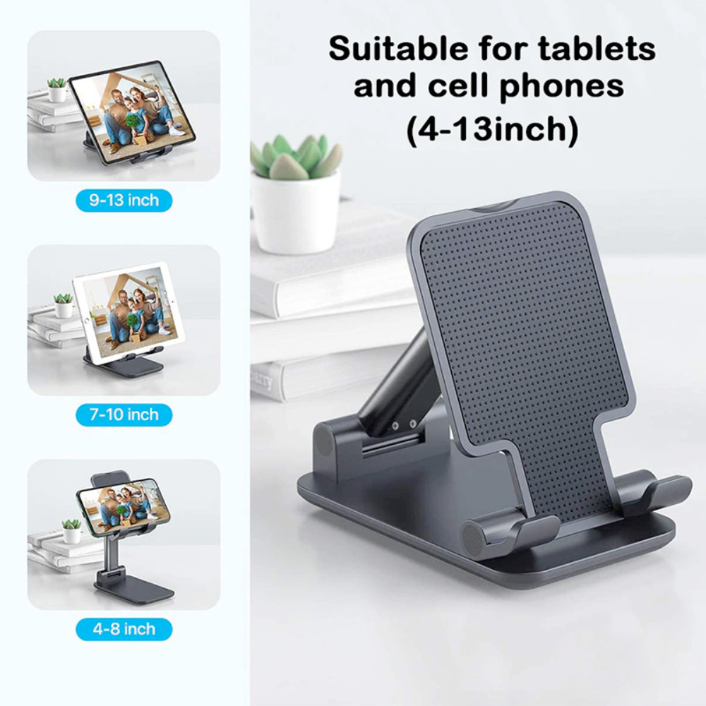 Norvo | Faltbart Holder Stativ for iPad og Mobiltelefon
