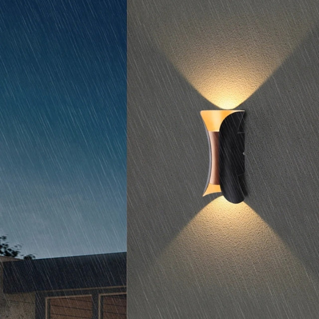 Norvo | 6W-10W LED Utendørs Vegglampe – Vanntett Hage- og Terrasselys for Innendørs og Utendørs Bruk