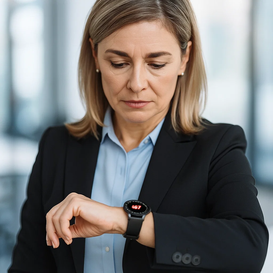 Norvo | CardioSense – Medisinsk ECG Smartwatch med Osram-sensor og 24/7 helsesporing