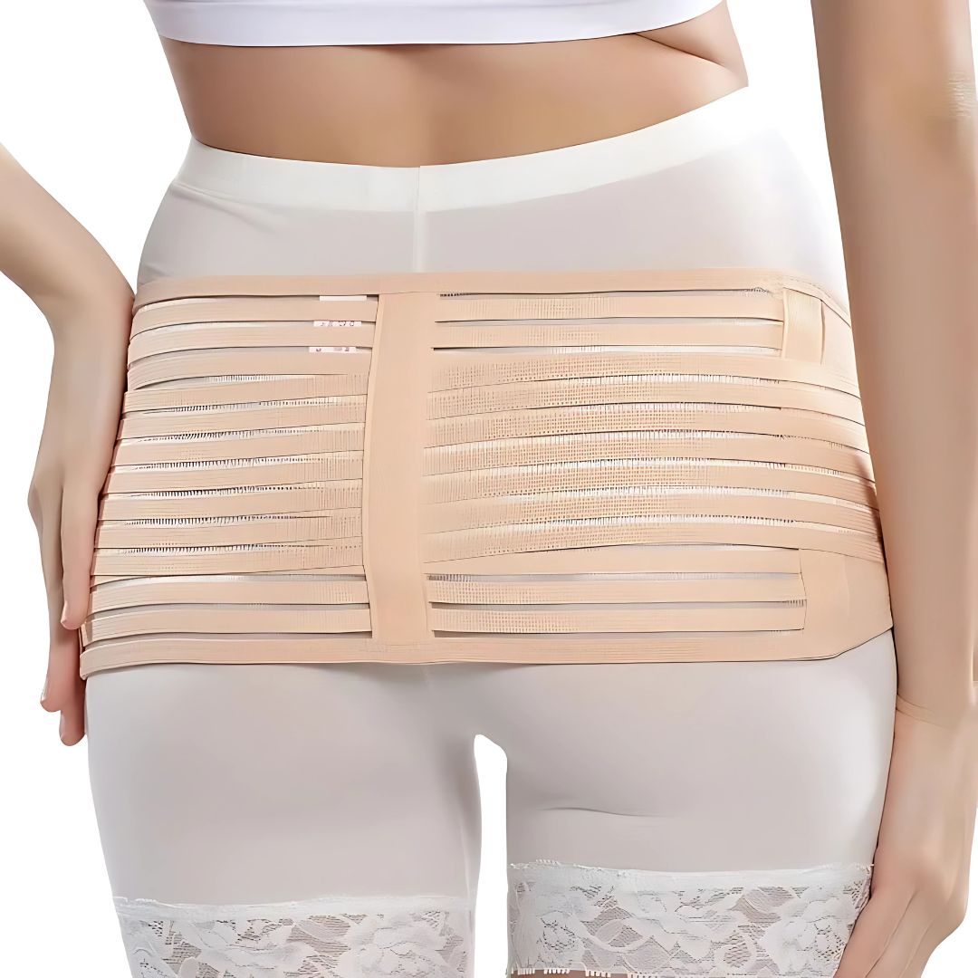 Postpartum Recovery Support – Pustende Stoff – Lindre Becken- og Ryggsmerter for Nybakte Mødre Norvo