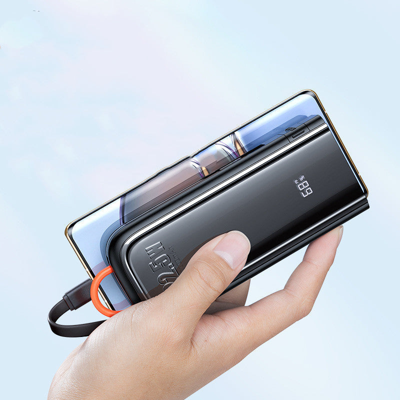 Norvo | 2-i-1 10000mAh Digital Display Hurtiglading Power Bank