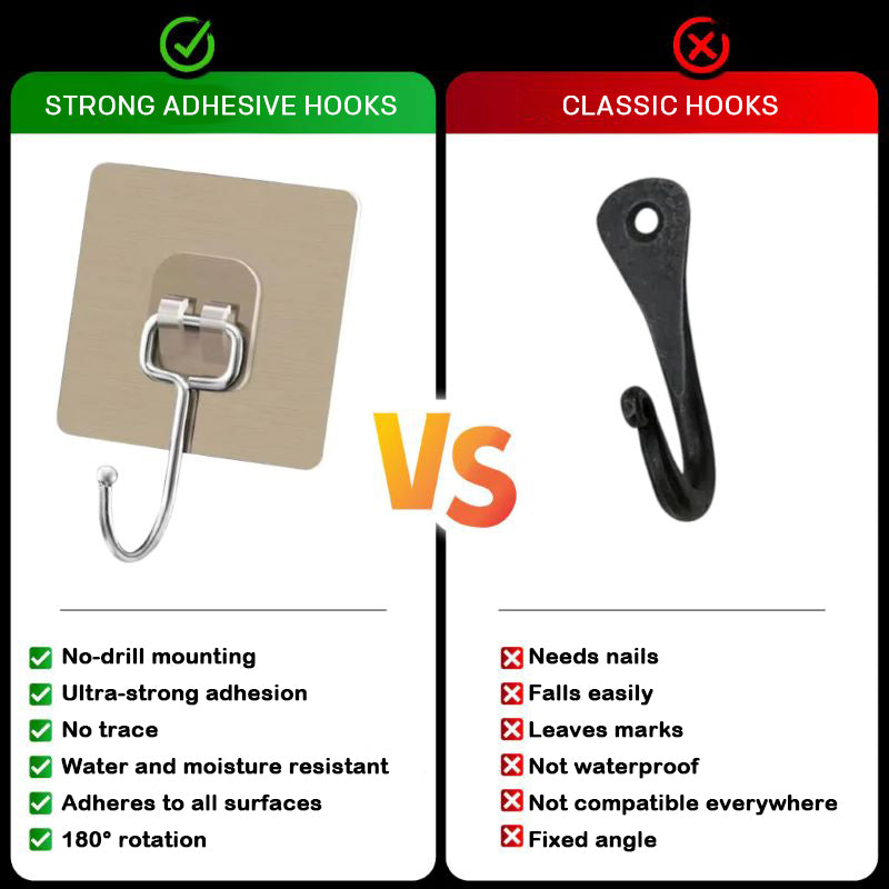 Norvo | Kraftig limveggkrok