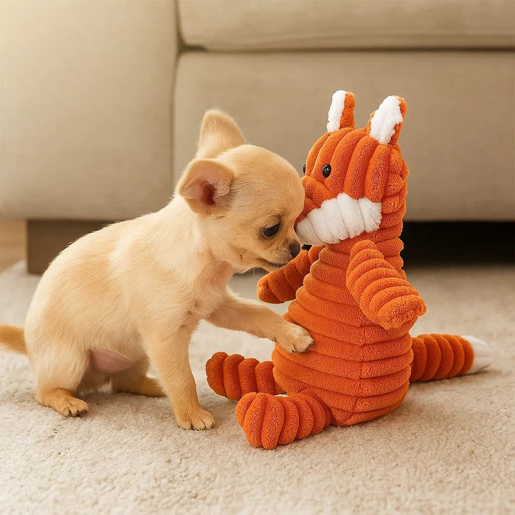 Norvo | Hundelek Plush Squeaky Chew Dyr