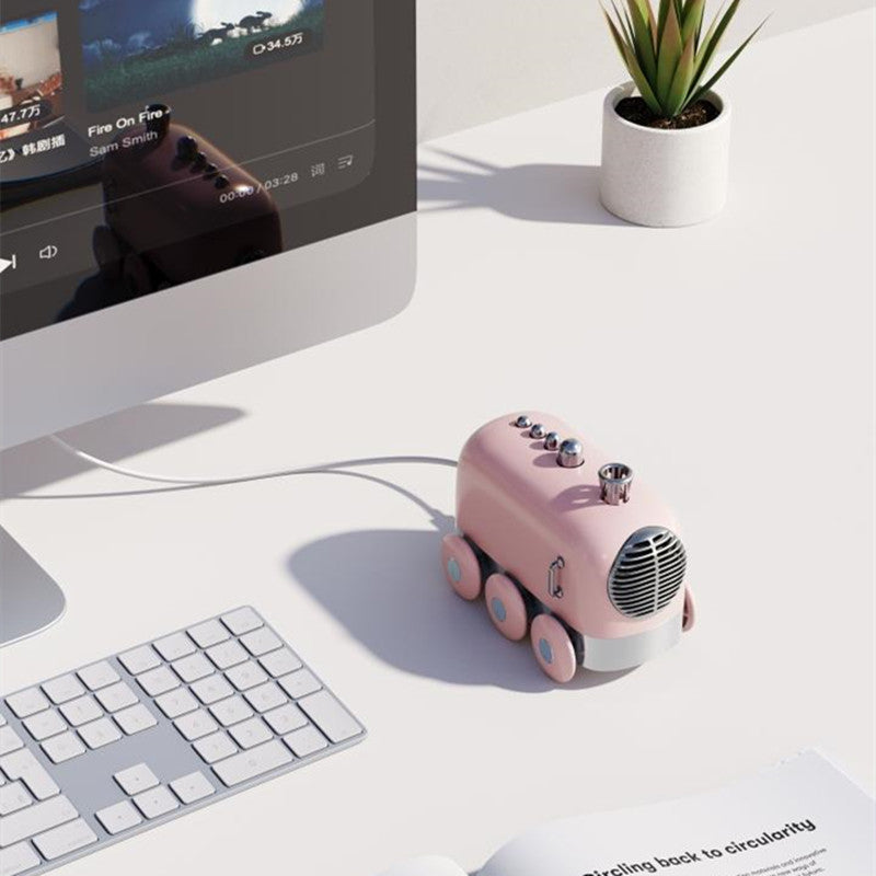 Norvo | Retro Bluetooth-høyttaler med trådløs høy kvalitet lyd - Mini tog-design