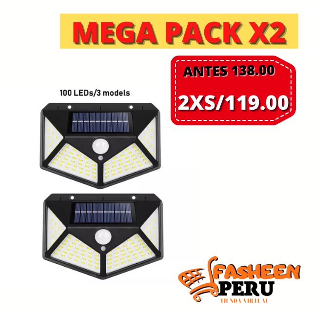 Norvo | Utendørs solarsikkerhetslys - Eco Wedge Pro med bevegelsessensor og LED-teknologi