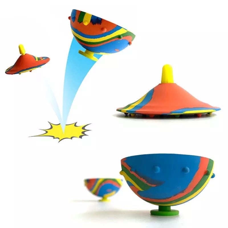 Norvo | Bounce Ball Toy Jump Spinner Bowl(2 PCS)