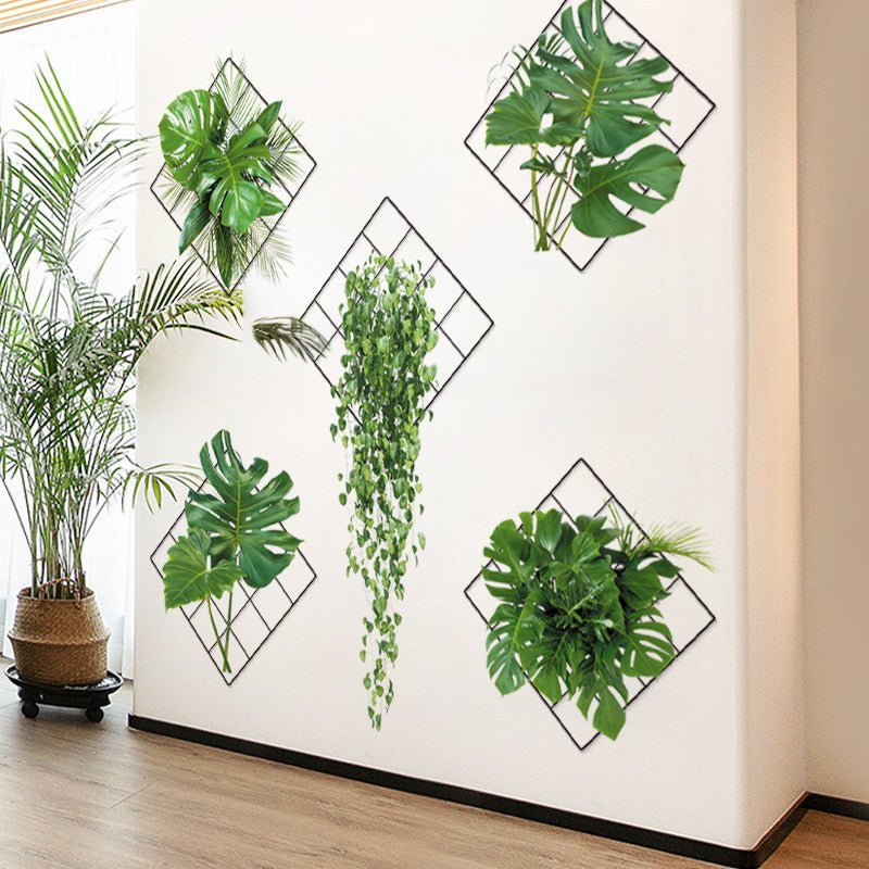 Norvo | Plante klistremerker - Illusjon av realistiske planter - Dekorer med stil