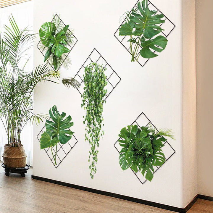 Norvo | Plante klistremerker - Illusjon av realistiske planter - Dekorer med stil