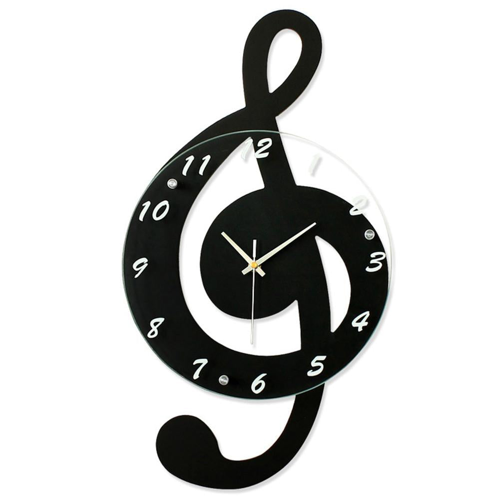 Norvo | TuneClock - G-Clef Musikk Vegg Ur