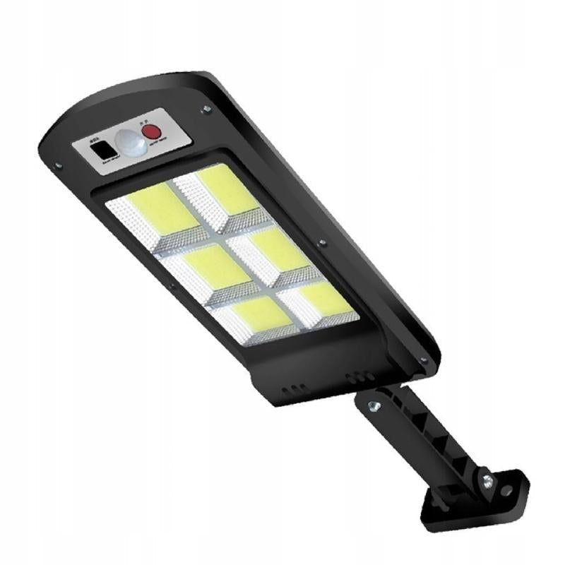Norvo | 200W Utendørs Solenergi LED Lampe med Fjernkontroll, Bevegelses- og Dusk Sensor