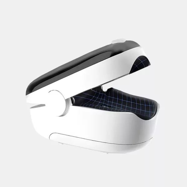 Norvo | Fingertopp Pulse Oximeter | Rask, Nøyaktig Blodoksygenmonitor med LED-skjerm for Hjemmesporing av Helse