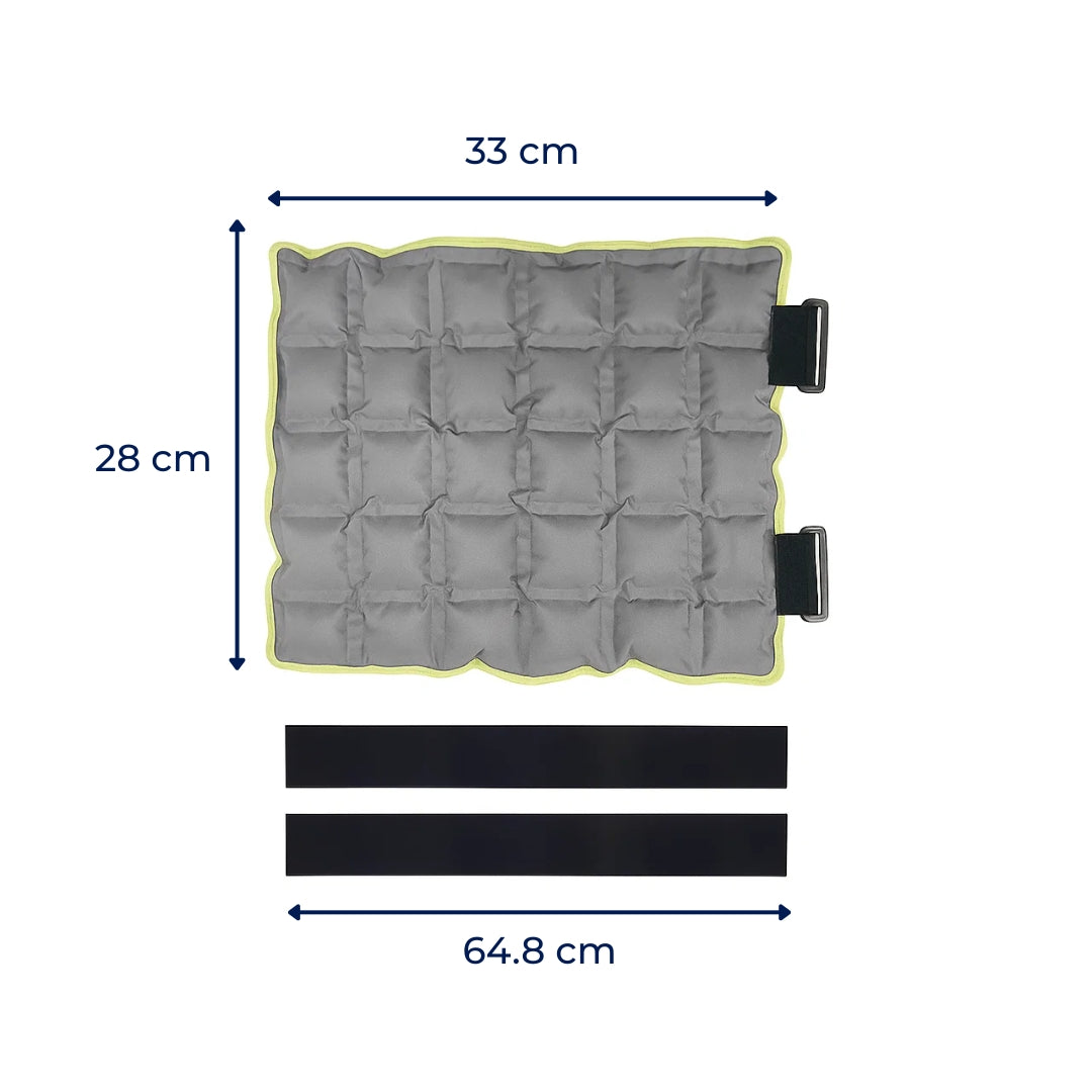 Kaldterapi – Fleksibel gelperleinnpakning – Reduserer hevelse – Lindre smerte – Fremskynder skaderestitusjon Norvo
