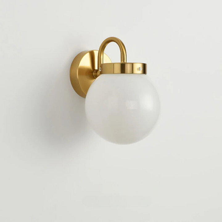 ModernWall - Skandinavisk LED Vegglampe med Glasskål