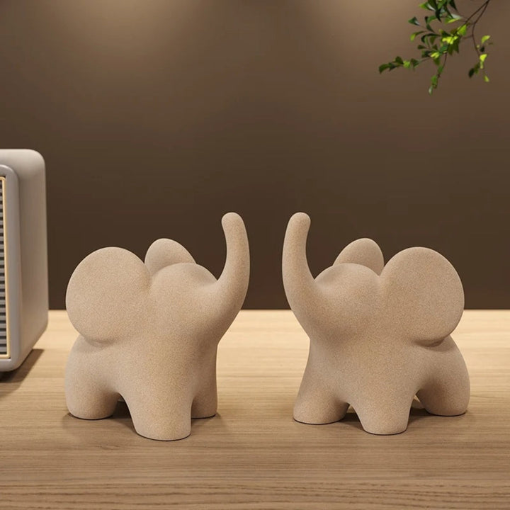 Elephant Accent Figurines | Norvo