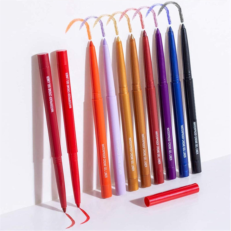 Norvo | 20 PCS Fargerik Eyeliner Blyant Sett