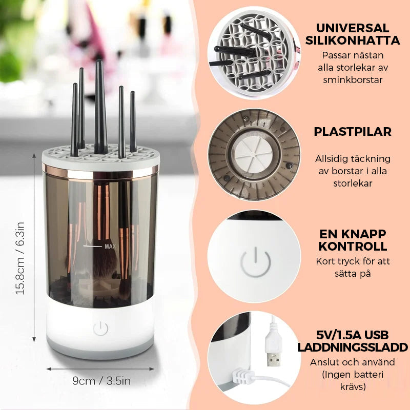Norvo | Ultimate Electric Makeup Brush Cleaner