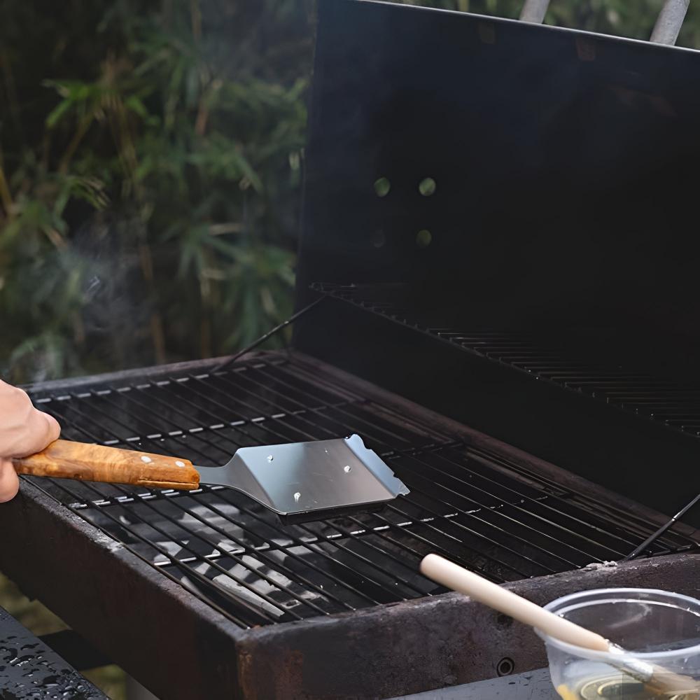 Norvo | Rustfritt Grillbørste og Skrape