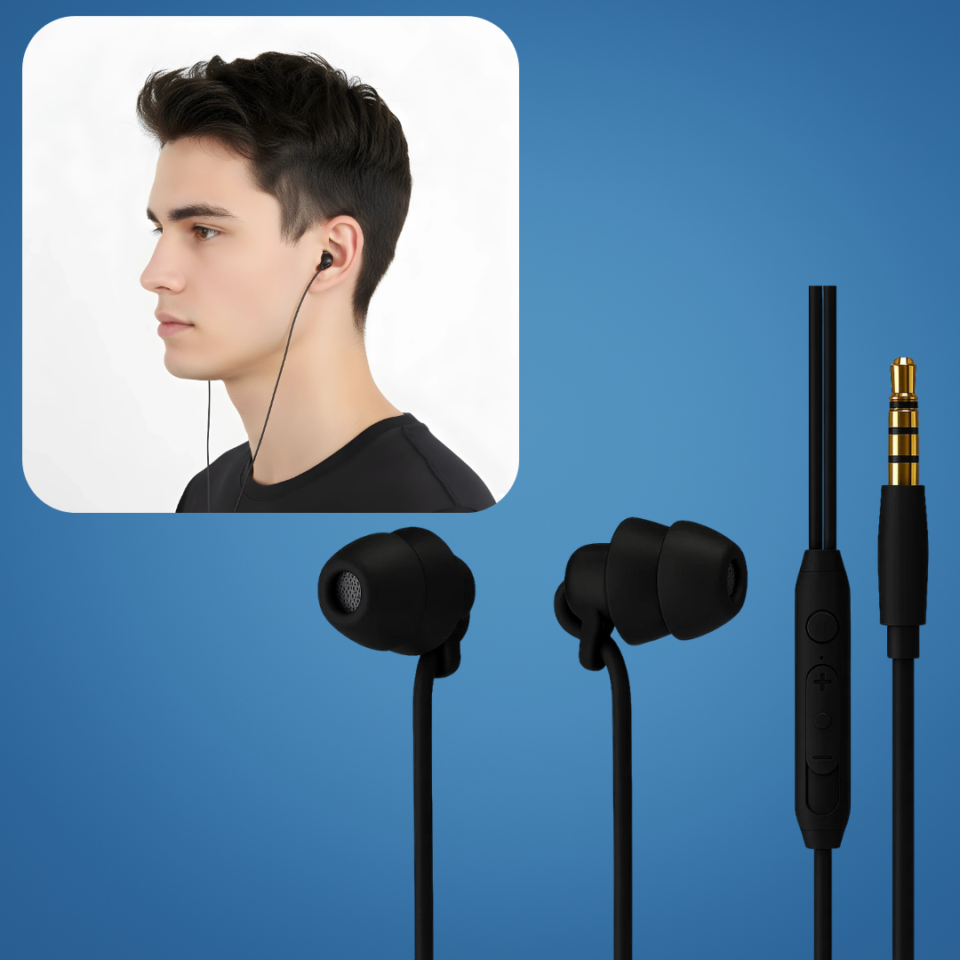 Støydempende – Ergonomisk Silikon – For Sidesovere – Blokkerer Snorking & Trafikk – Komfort Hele Natten Norvo