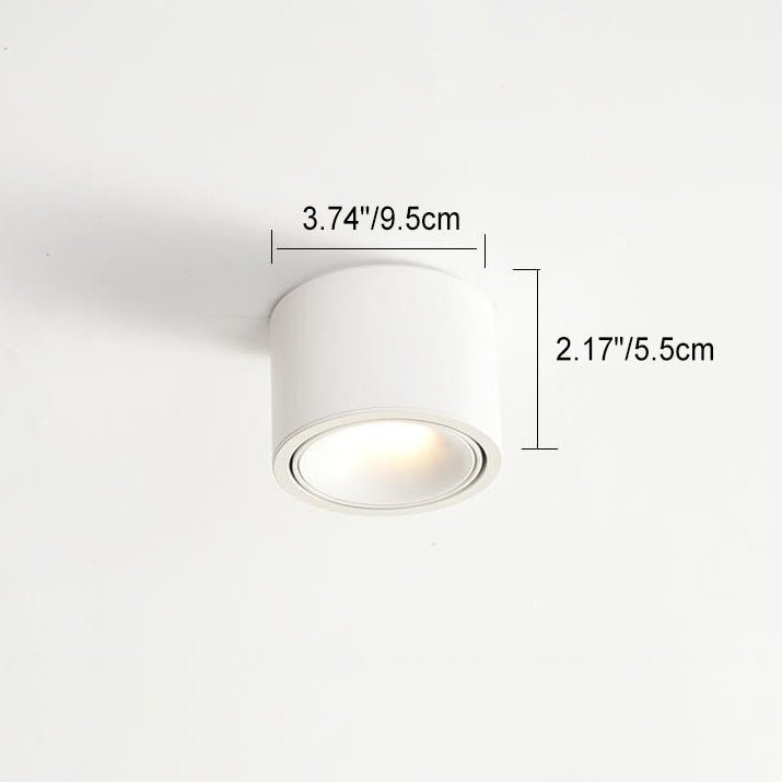 Norvo | Origo Minimalistisk LED Taklampe - Justerbar Rund Innfelt Lampe