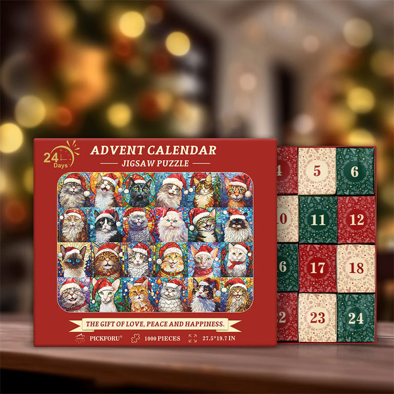 Norvo | Julekatter Adventskalender Puslespill